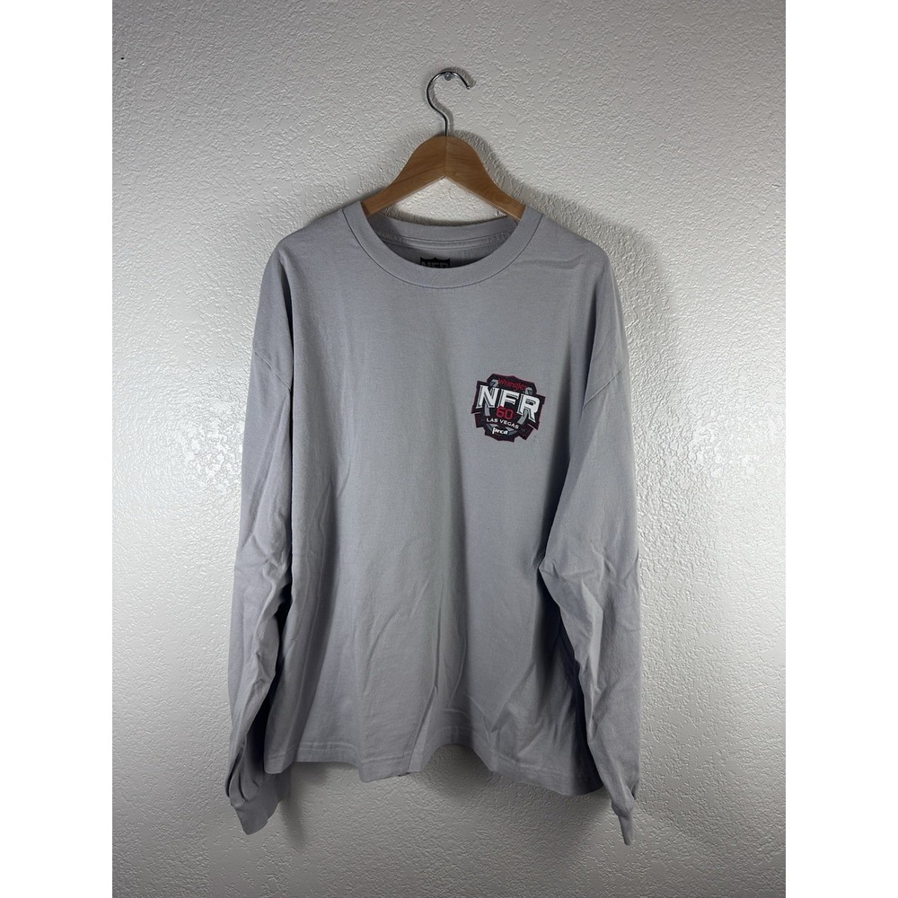 NFR Wrangler PRCA 2018 Las Vegas 60th Anniversary Long Sleeve T-Shirt